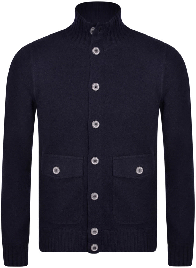 GRANSASSO GIUBBETTO CASHMERE FELTED