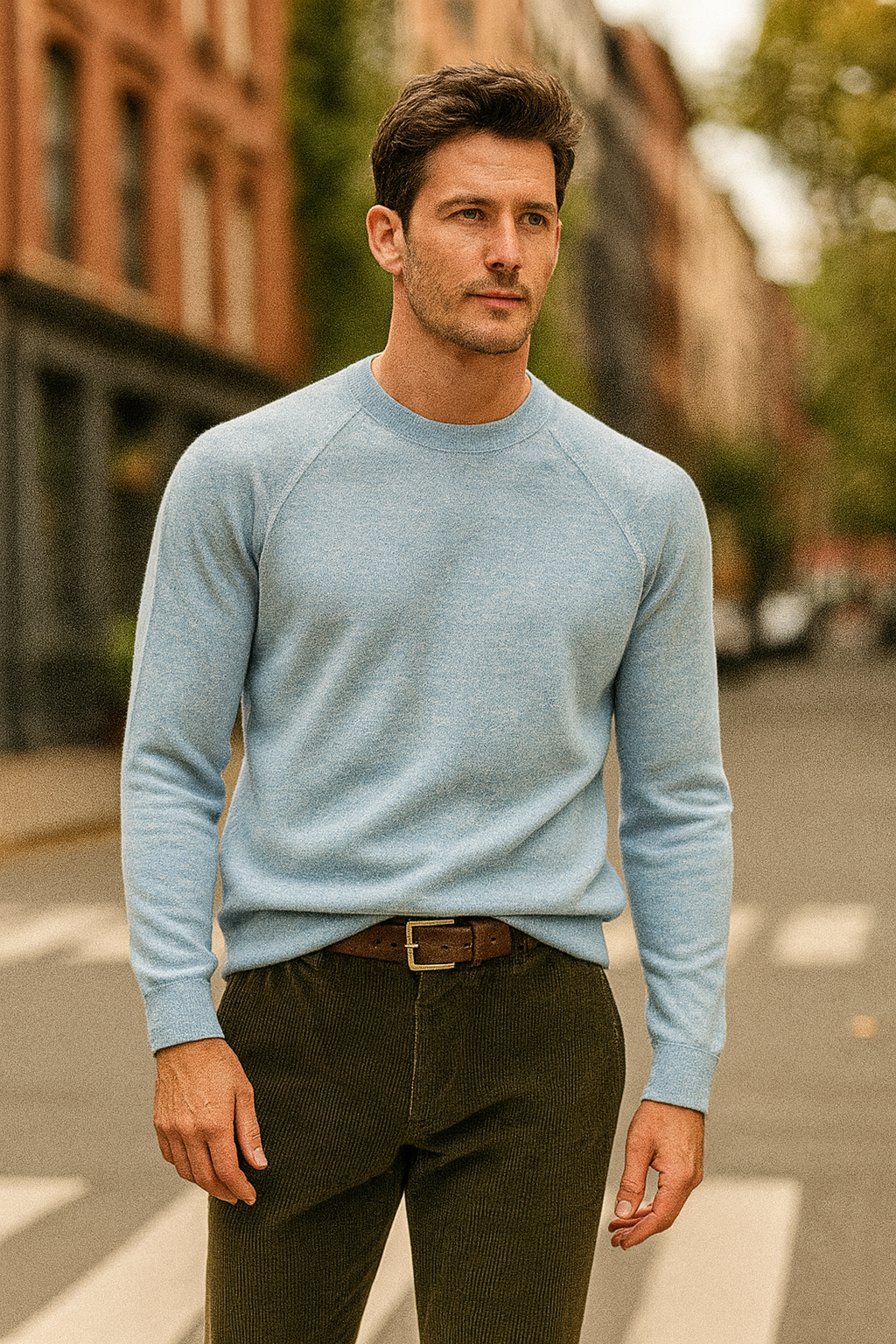 GRANSASSO FELPA IN LANA CASHMERE