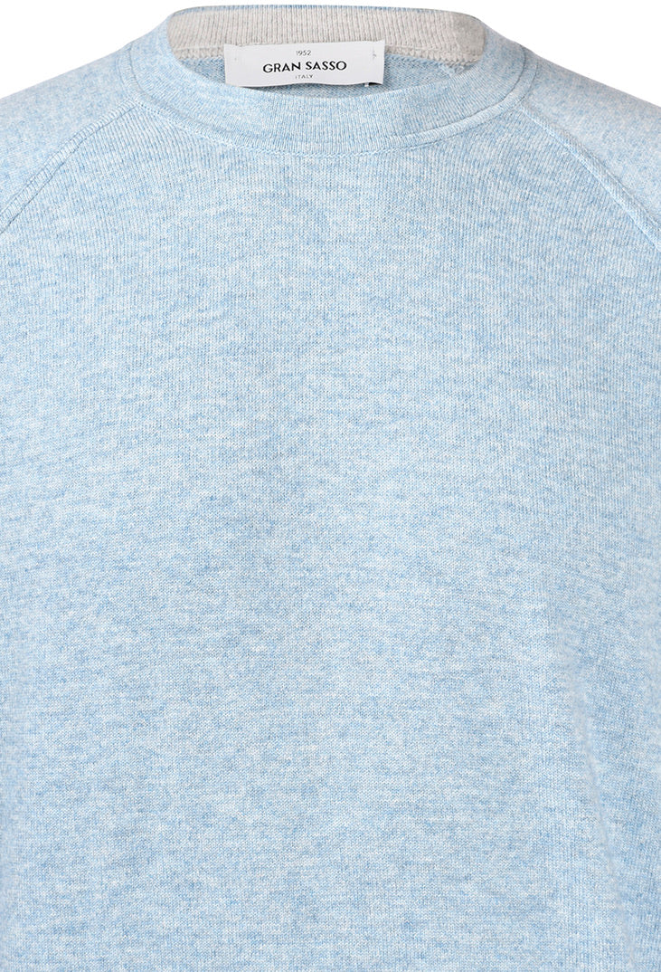 GRANSASSO FELPA IN LANA CASHMERE