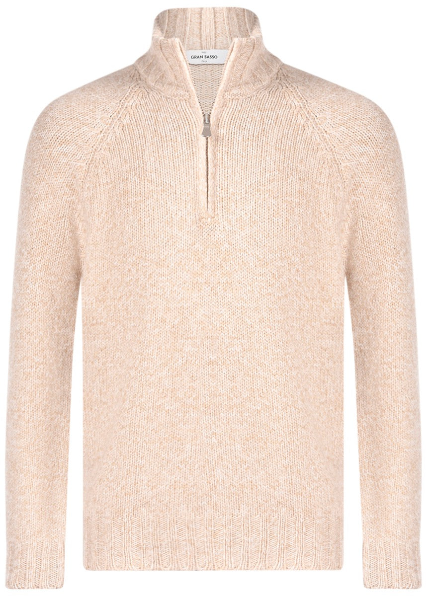 GRANSASSO PULLOVER MEZZA ZIP