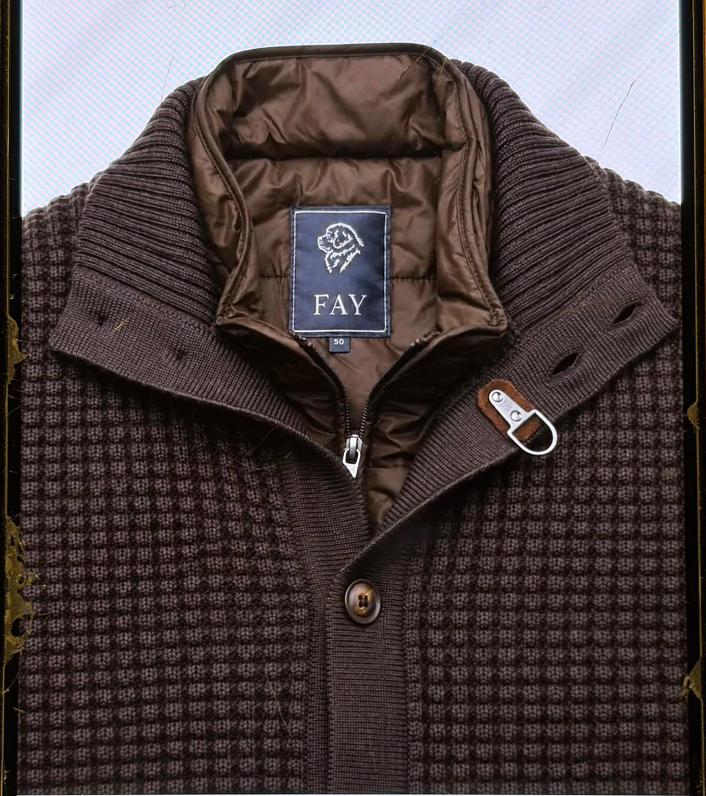 FAY GIUBBETTO MAGLIA GILET