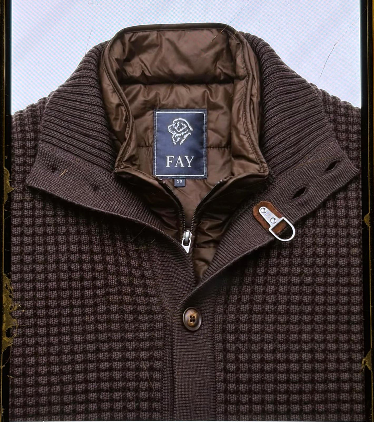FAY GIUBBETTO MAGLIA GILET