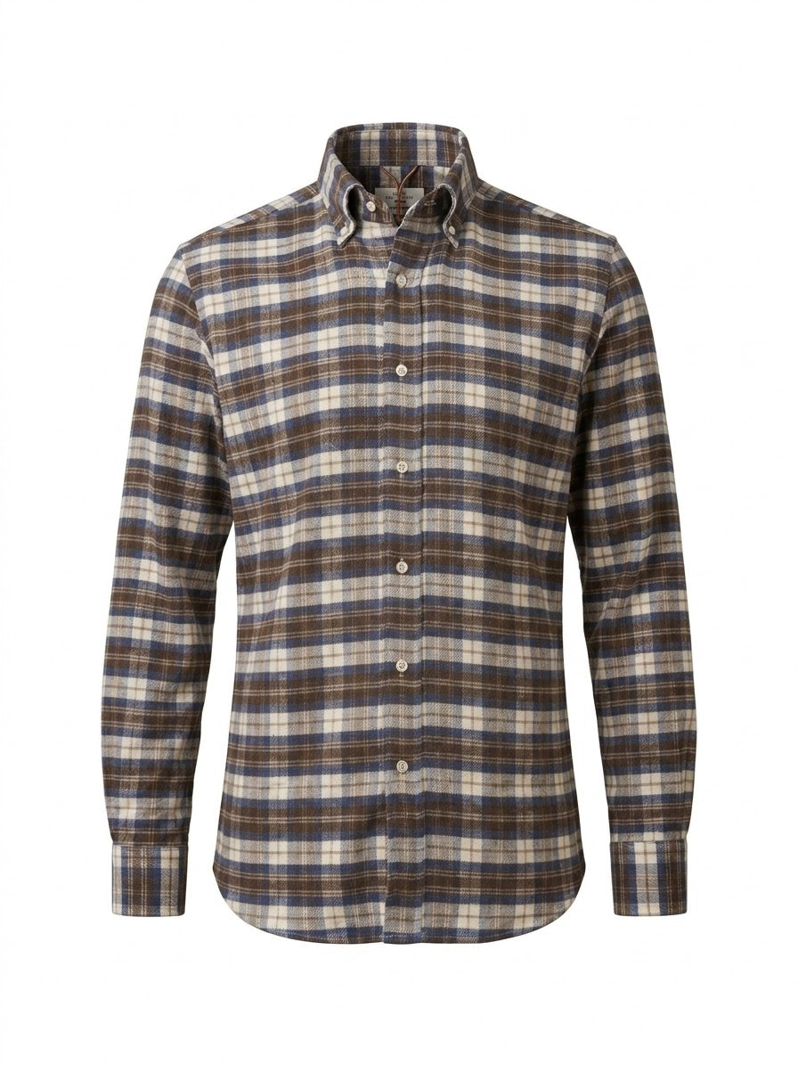FAY CAMICIA MAXI CHECK