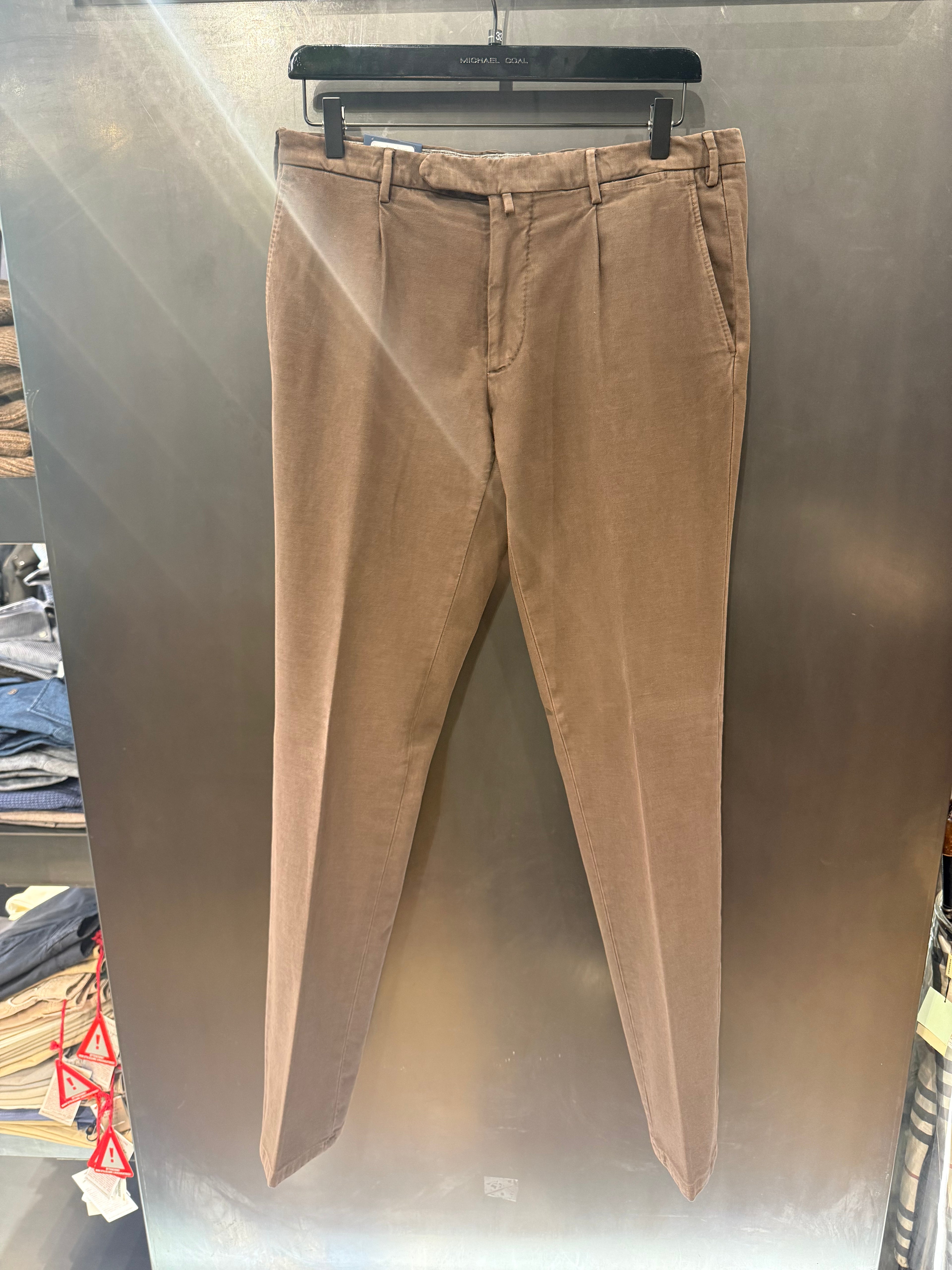 SANTANIELLO PANTALONE PIQUET PINCES