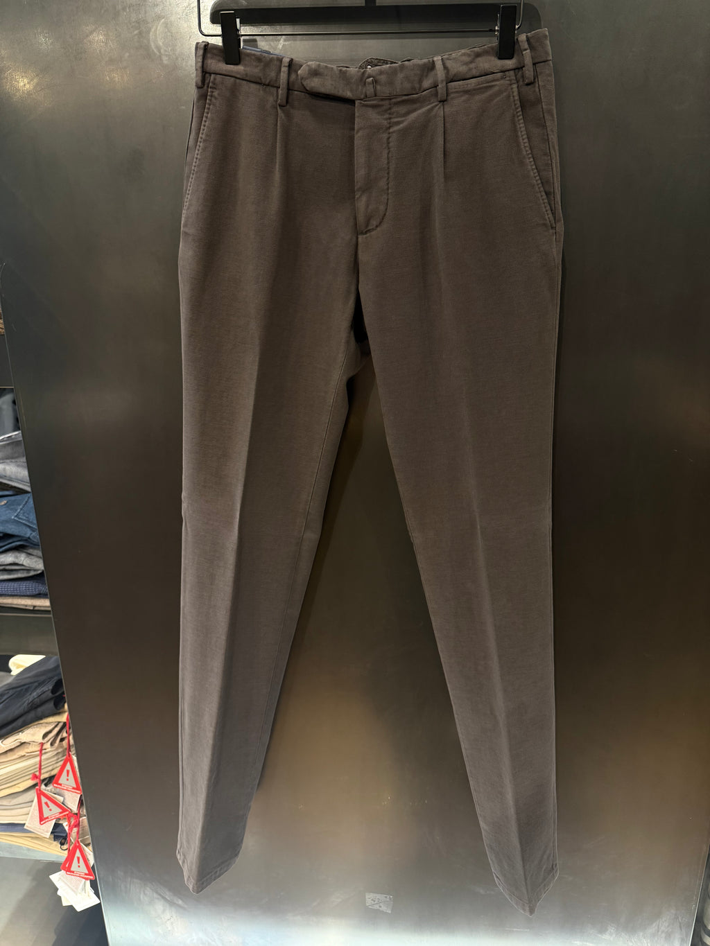 SANTANIELLO PANTALONE PIQUET PINCES