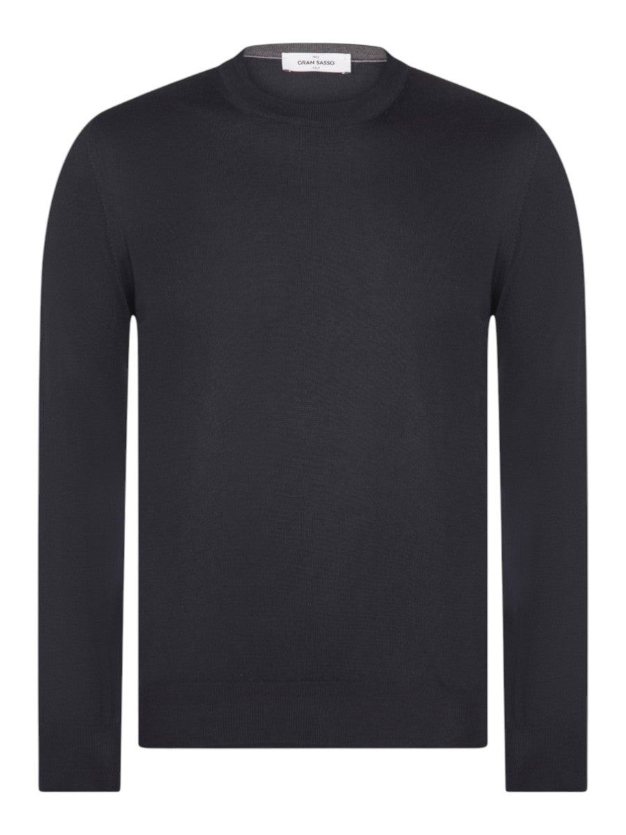 GRANSASSO Maglia Girocollo Lana Cashmere