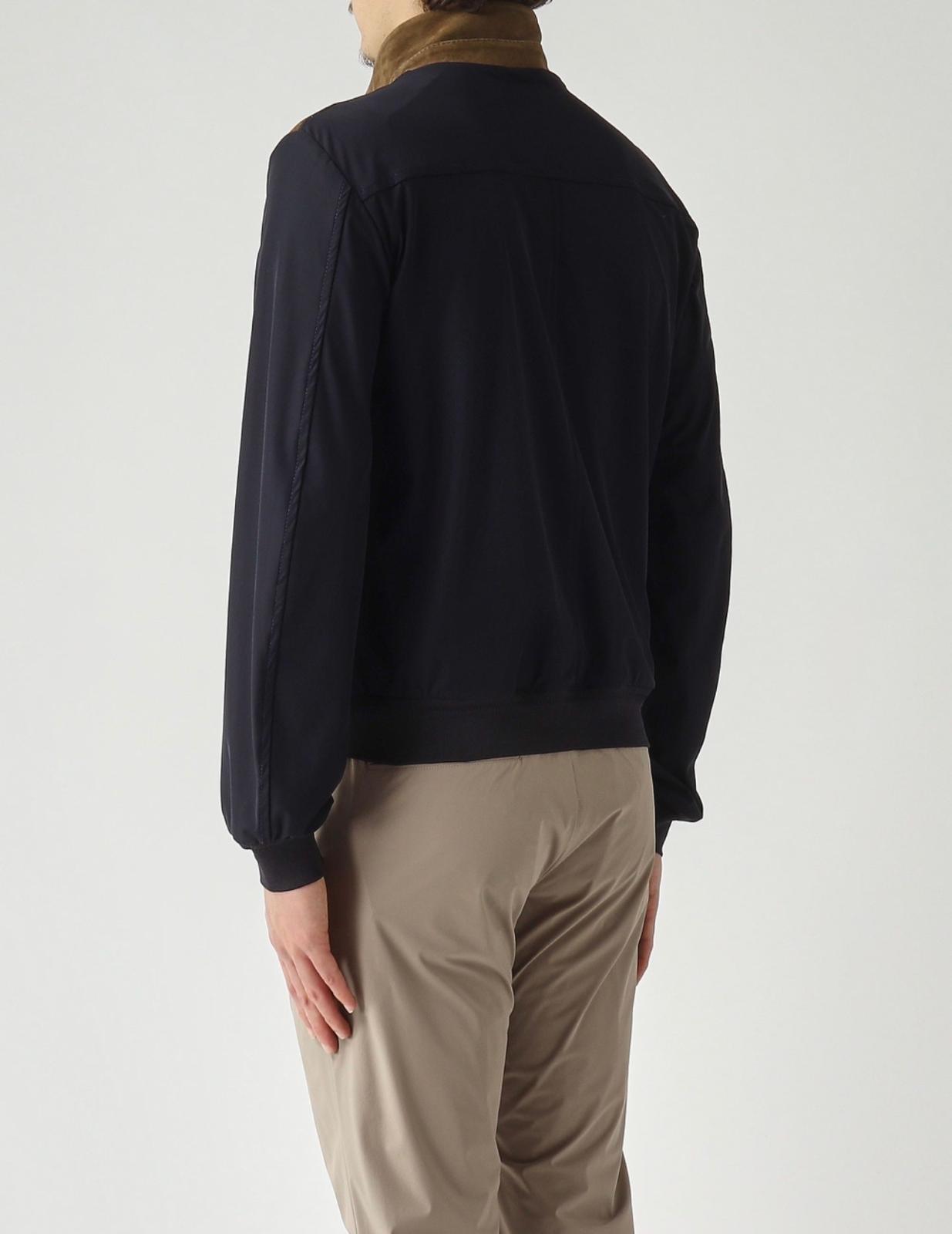 THE JACKET LEATHER  GIUBETTO SUEDE